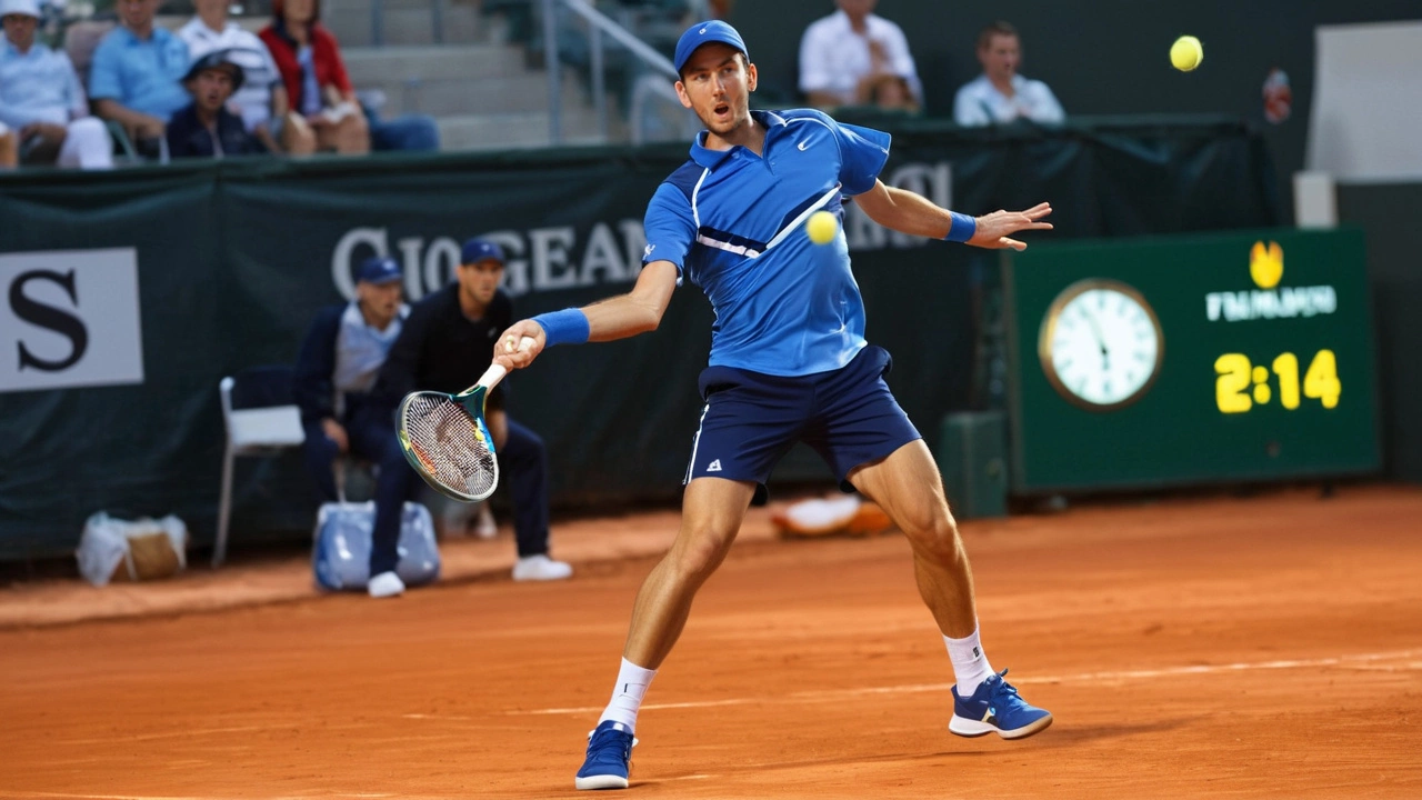 ATP 500 di Amburgo 2024: Luciano Darderi cede a Sebastian Baez, che vola in semifinale